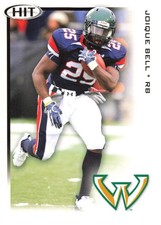 Joique Bell 2010 SAGE HIT #79 Wayne State Warriors