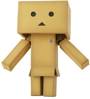 Yotsubato Revoltech Danbo Action Figure Kaiyodo Japan Carboard Toy Gift