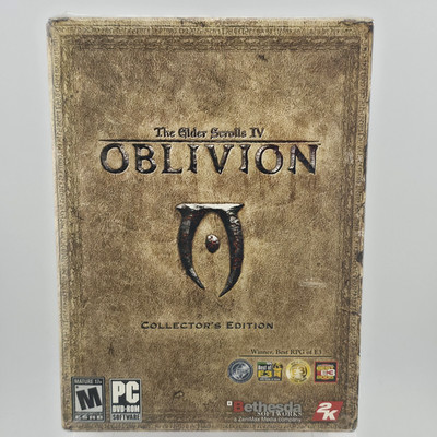Elder Scrolls IV: Oblivion - Collector's Edition, 2006, Small Box, New & Sealed