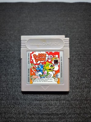 Nintendo Gameboy Classic Spiel Bubble Bobble NOE  #27