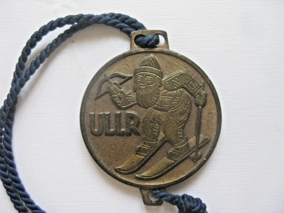 alter Vorkrieg ULLR Riesengebirge Spindelmühle Spindlermühle Schlesien Amulett - Bild 2 von 4