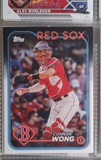 2024 Topps Boston Red Sox - Connor Wong #BOS-9