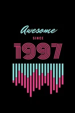 awesome since 1997 by Star Note Books (English) Paperback Book