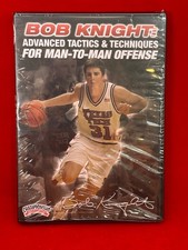Bob Knight Advanced Tactics & Techniques for Man-to-Man Offense DVD Basketball