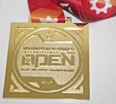 NEW Washington DC SUMMER 2019 IBJJF PAN GOLD Medal Jiu-Jitsu Award Trophy