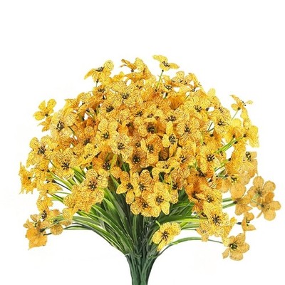 Plastic Flowers For Porch Balcony Indoor Decoration No Need to Maintenance