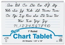 Pacon Chart Tablet - 24" X 16" - White (PAC74620)