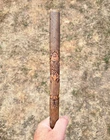 Antique Carved Wood Walking Stick Mexican box wood Folk Art Superb quality c19th