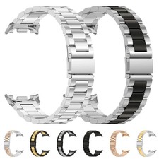 No Gap Steel Strap Metal Watch band for Samsung Galaxy Watch 8 40mm/44mm/46mm