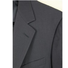 Ermenegildo Zegna Wool Blazer Men's Sport Coat Black IT 50/40R