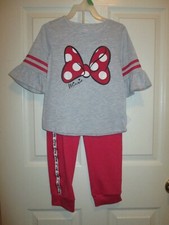 Disney Minnie Mouse Girls Character 2 Piece Set - Size: 5T New