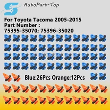 38x Fender Flare Retainer Clips For Toyota Tacoma 05-16 75397-35010 75495-35010