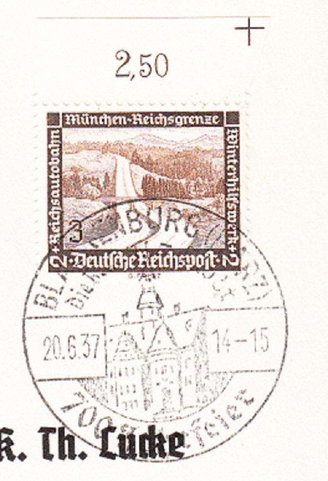 Germany 3rd Reich Special Cancel Collector Blankenburg 700