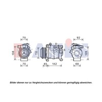 Kompressor Klimaanlage FüR Chrysler Grand Voyager V GroßRaumlimousine