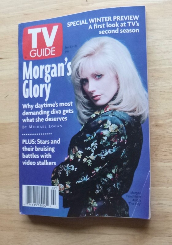 TV GUIDE- January 13-20, 1996 Morgan Fairchild Winter Preview Charlotte, NC