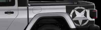 Bed Side Bootstrap Stripe Graphics v2 fits '18 -'22 Jeep Gladiator