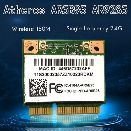 Atheros AR5B95 AR9285 Card 2.4G 150Mbps PCI-E Half-Height Built-in Card8160 - Picture 5 of 10