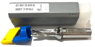 Iscar DCN 0453-135-063R-3D Replaceable Tip 3xD Indexable Drill