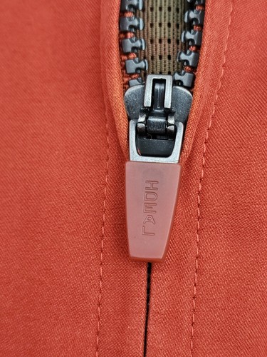 Vintage Orvis Signature Series Jacket Mens M Soft Faux Suede Lined Burnt Orange  - Picture 11 of 15