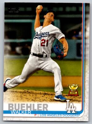 2019 Topps #445a Walker Buehler     Los Angeles Dodgers
