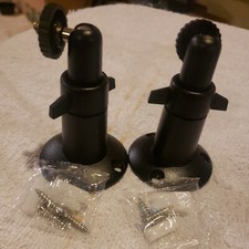 Wasserstein Metal Mount Compatible with Arlo Pro 1/2/Ultra/HD - 2 Pack, Black