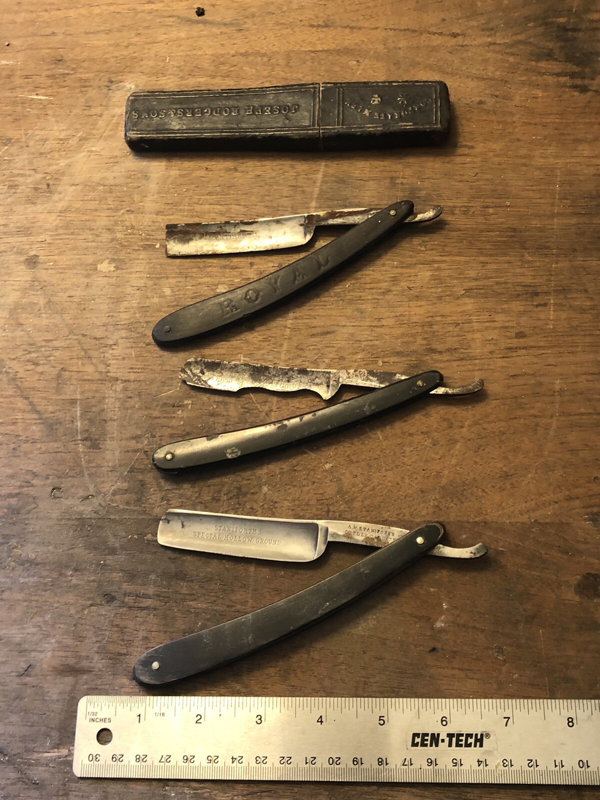 Vintage Straight Razors Parts Or Repair eBay