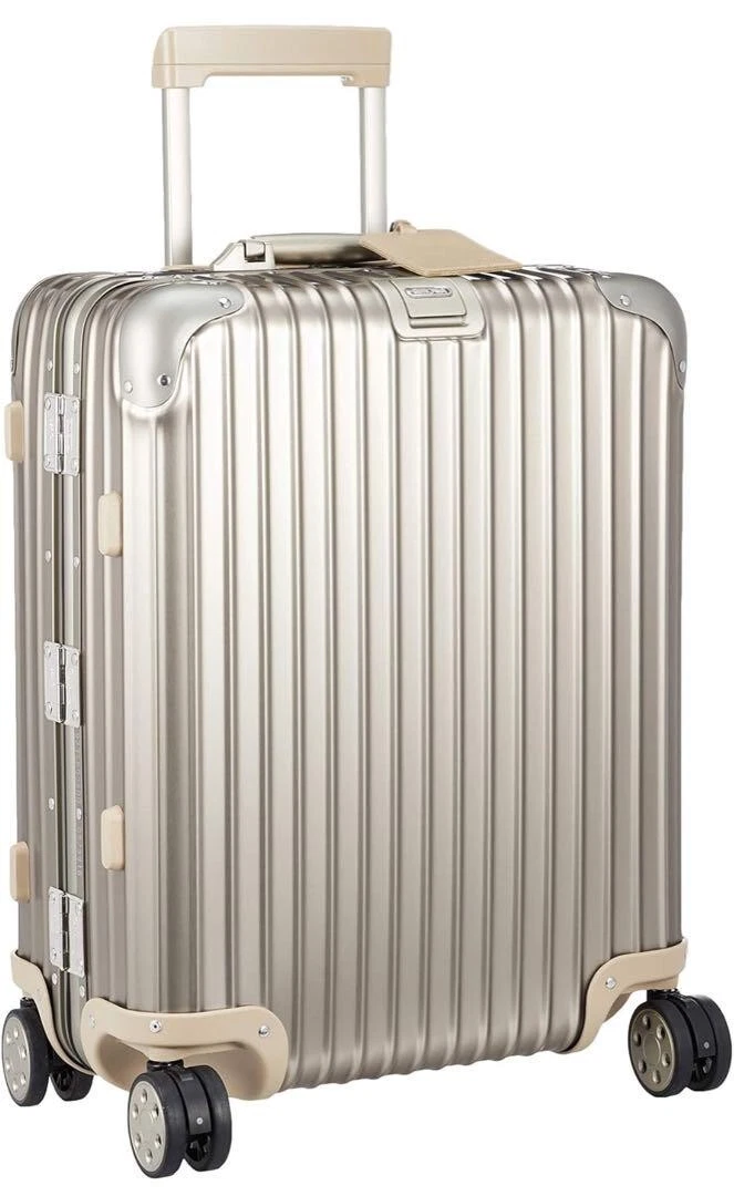 RIMOWA 45L RIMOWA TOPAS TITANIUM Champaign Gold New unused Shipping from Japan
