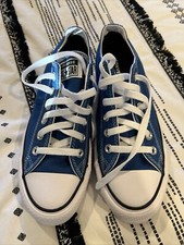 Converse Chuck Taylor All Star BNIB Lift Platform By You Blue Size 7