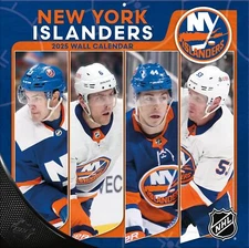 TURNER SPORTS New York Islanders 2025 12x12 Team Wall Calendar 25998011948