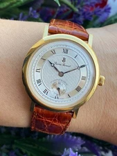 Pierre Bonnet  P7046 Peseux Watch  Manual Mens 34mm Swiss Made