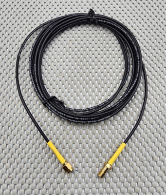 Antenna Cable GNSS Yellow SMA(m)-SMA(f) Coaxial RG174 for LTMG944