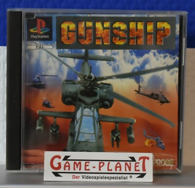 Fiche du jeu Gunship sur Sony Playstation - Le Musee des Jeux Video