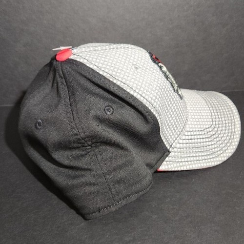 Reebok Chicago Blackhawks Hat Cap Logo Center Ice Collection Snapback Grey Fitte - Picture 5 of 9