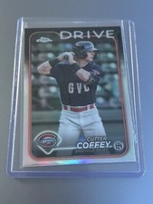 2024 TOPPS PRO DEBUT CHROME REFRACTOR CUTTER COFFEY #PDC-113