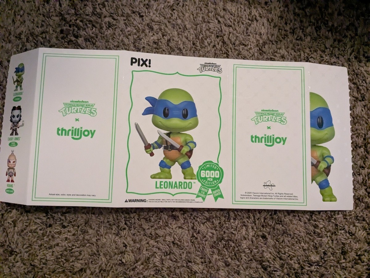 Thrilljoy PIX Casey Jones Chase Leonardo Vinyl Figure TMNT