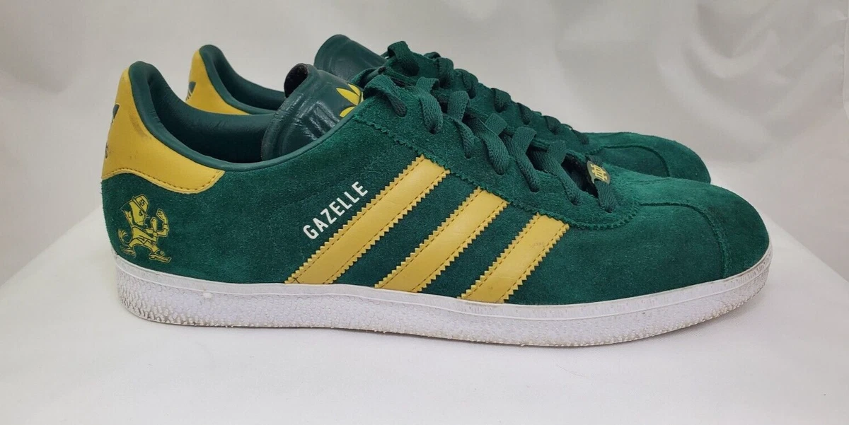 Adidas gazelle top 2 green yellow