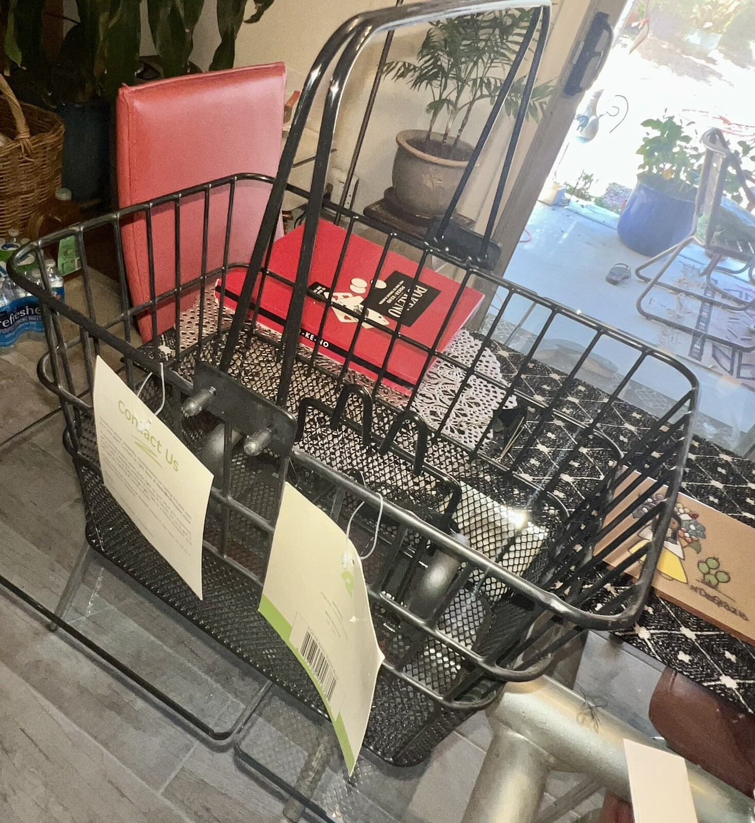 Retrospec Bicycles Detachable Steel Halfmesh Apollo Bike Basket With