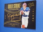 2016 PANINI BLACK GOLD JIM KELLY GOLD STRIKE AUTOGRAPH SIGNATURE SIGNED SP #/49