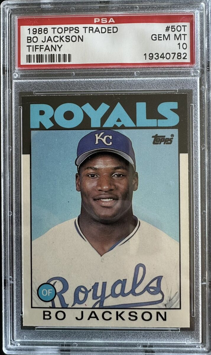 1986 Topps Traded Tiffany #50T Bo Jackson PSA 10 RC! | eBay 1986 Topps Traded Tiffany #50T Bo Jackson PSA 10 RC! | eBay