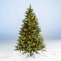 KüNstlicher Weihnachtsbaum Christbaum Tannenbaum Led Nordmanntanne 180 Cm Deko