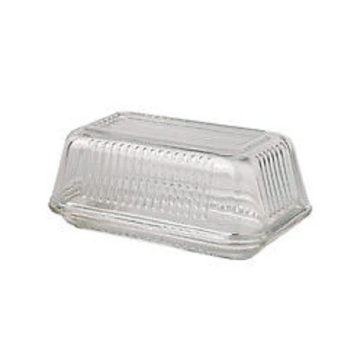 Plato de mantequilla de vidrio Farberware clásico 6 en 1 ~~ NUEVO Foto 2 de 2