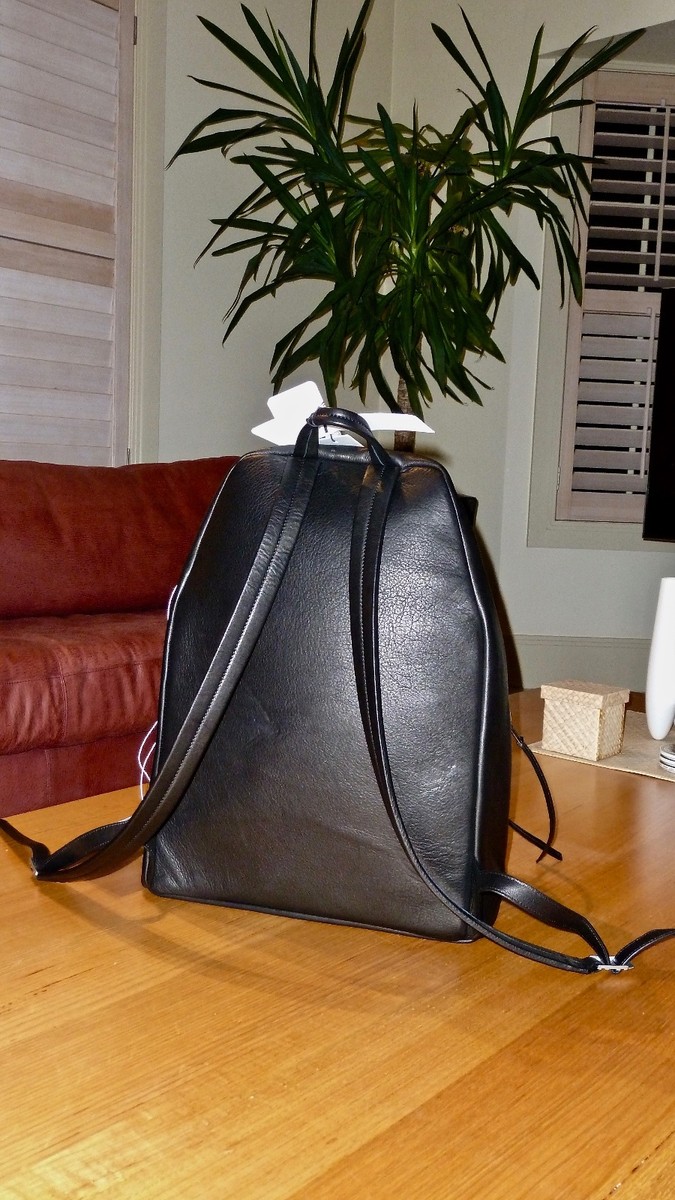 RICK OWENS SS17 WALRUS Full LEATHER BACKPACK IN BLACK BRAND NEW | eBay