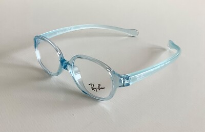 Ray-Ban Kids Eyeglasses RB 1587-3769 Transparent Light Blue with Clear Lens