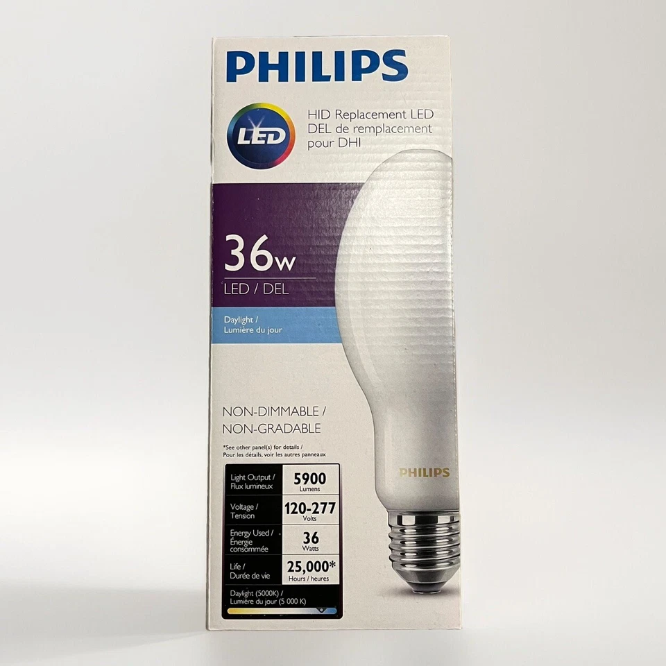Philips 36W LED Light Bulb Non-Dimmable Retrofit Daylight - Image 3 of 4