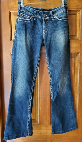 Silver Jeans 27 Women's Low Rise Stretch Denim Jeans Womens Size 27 - Picture 4 of 7