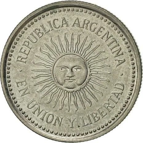 Moneda Argentina 5 Centavos KM109a 1993 - 1995 Foto 2 de 4