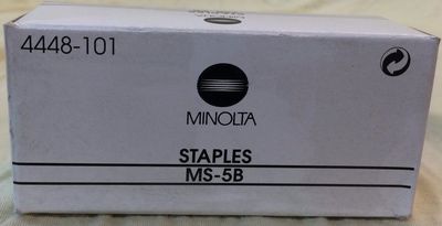 2 X Konica Minolta MS-5B Staple 4448-101 DI520 DI620 EP5000 EP8015 EP3050 EP6000