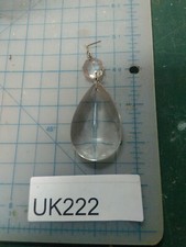 Uk222 Mid Century glass Chandelier Tier Lamp Light fixture replacement