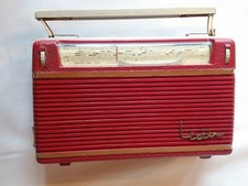 Altes Kofferradio Blaupunkt Lido 22.500 60er Jahre 1962/63 rot 23x16x7cm