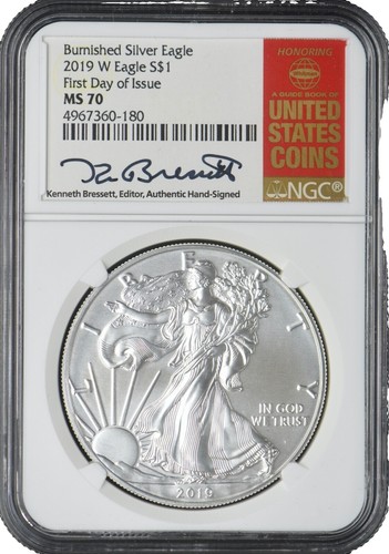 2019 American Silver Eagle MS69 CAC CACg | eBay